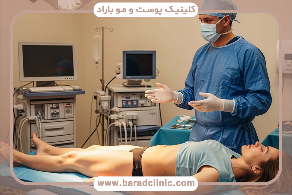 مراحل کلیدی در جراحی لیفت بدن استاندارد