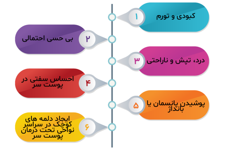 احساس شما پس از جراحی کاشت مو