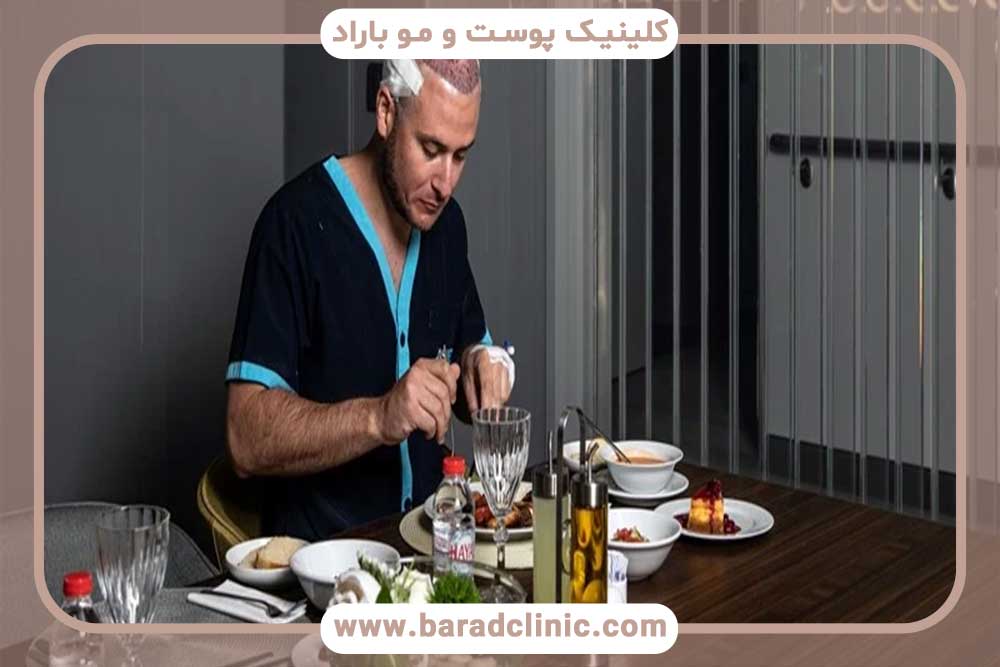 Nutrition after hair transplant