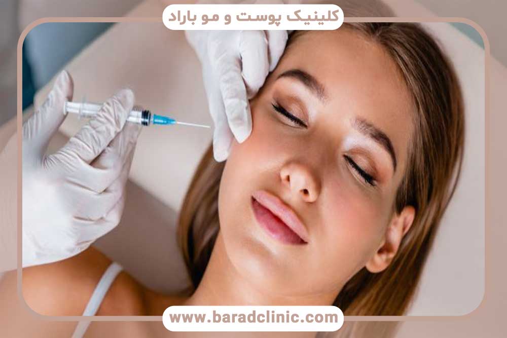 Measures before mesogel injection