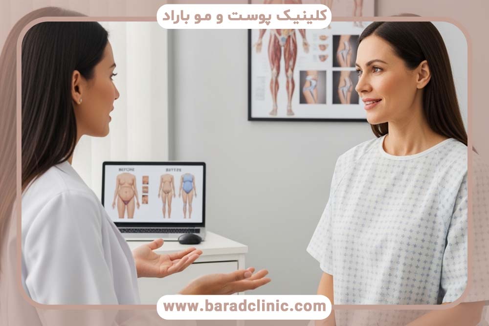 انتخاب جراح مناسب برای لیفت بدن