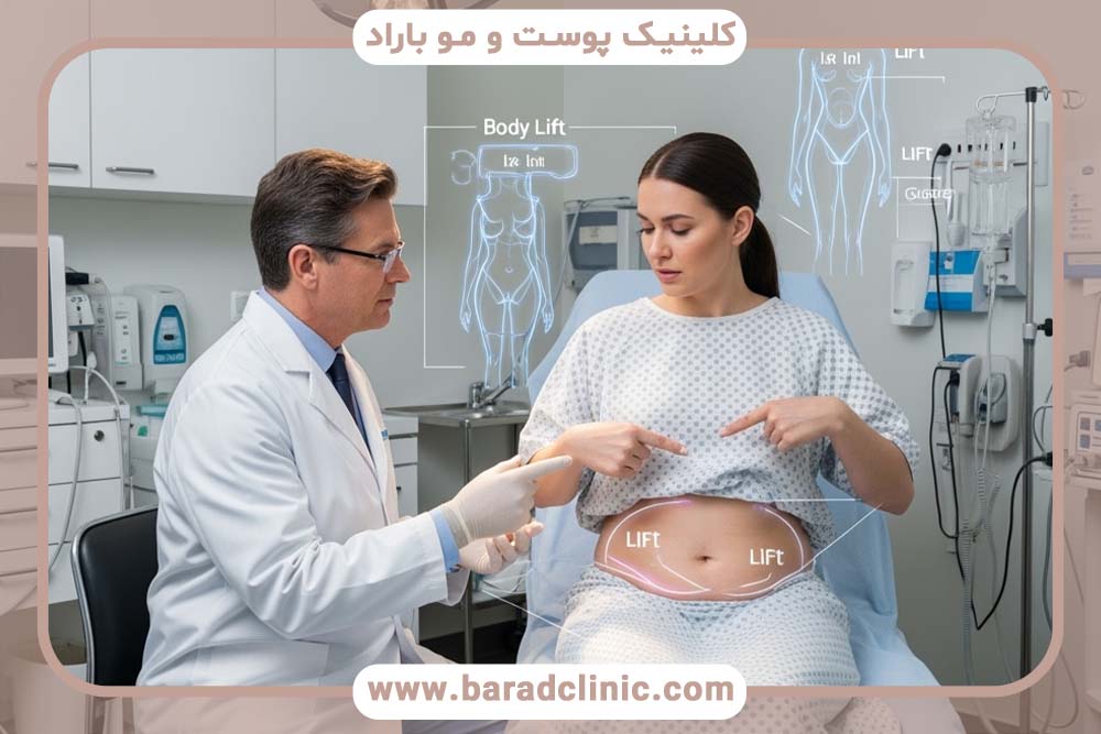 لیفت بدن بعد از جراحی‌های چاقی