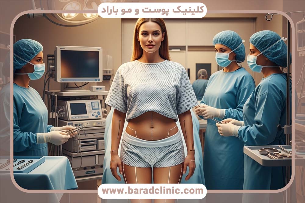 لیفت بدن موضعی برای نواحی خاص