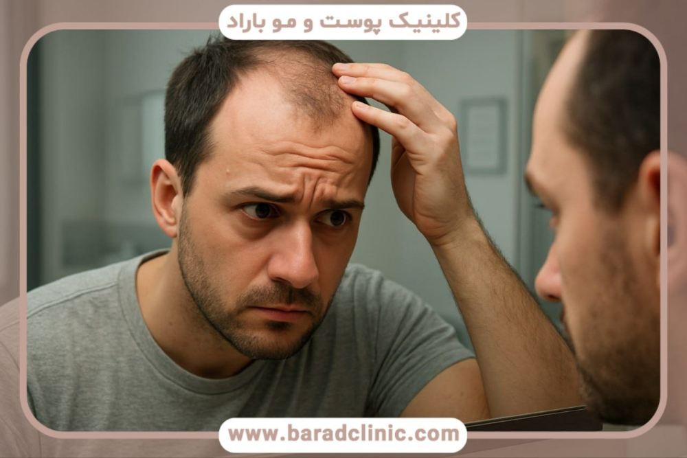 کاشت مو ناموفق