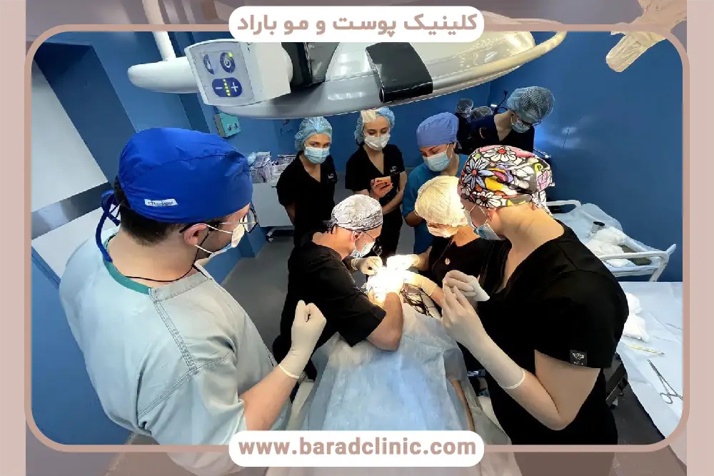 آموزش کاشت مو