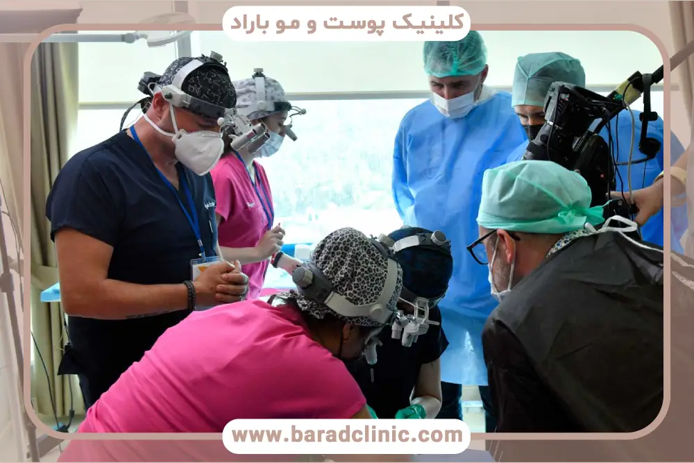 هزینه آموزش کاشت مو