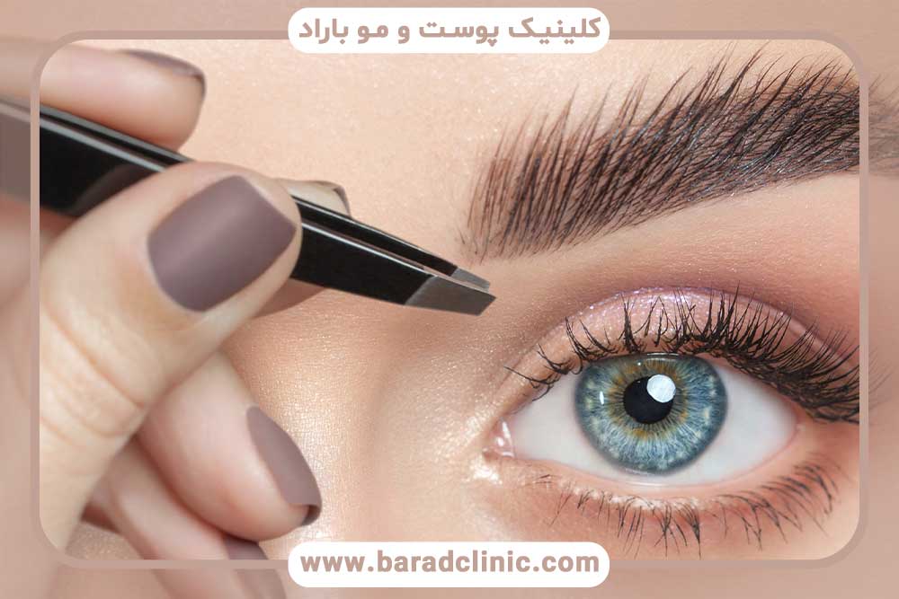مدل‌های کاشت ابرو طبیعی