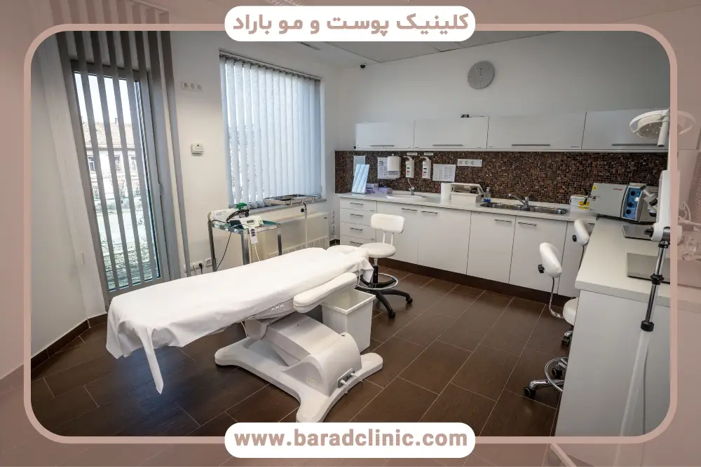 محیط بهداشتی در بهترین کلینیک کاشت مو 