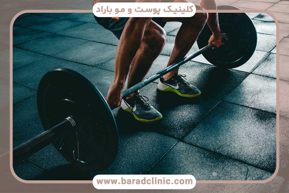 ورزش بعد از کاشت ابرو