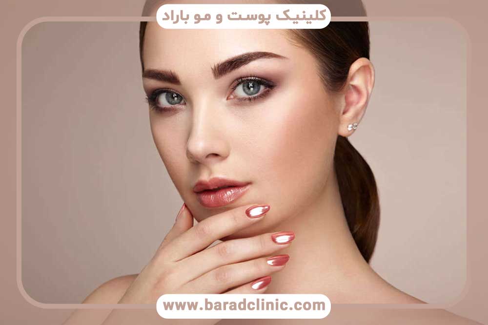 کاشت ابرو برای صورت کشیده