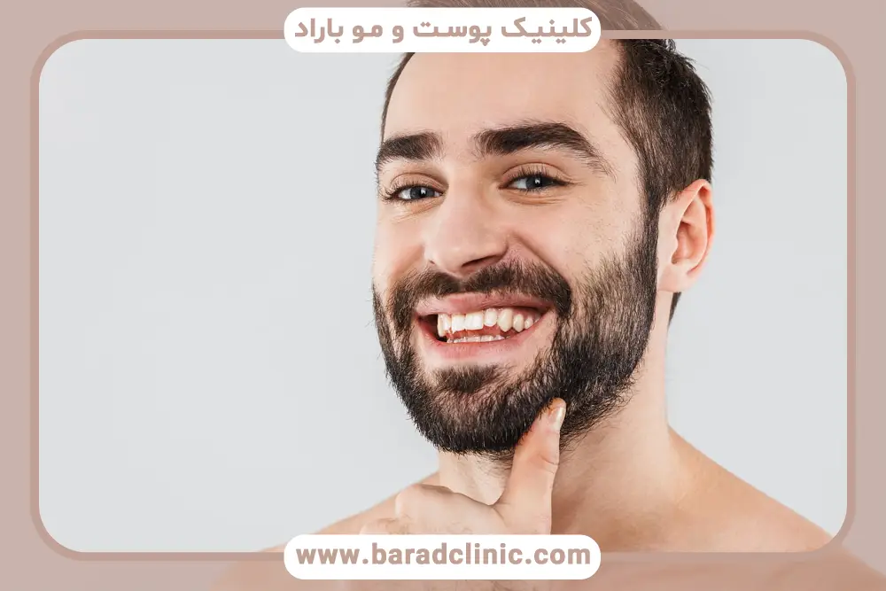 بررسی نتایج در نمونه کاشت ریش