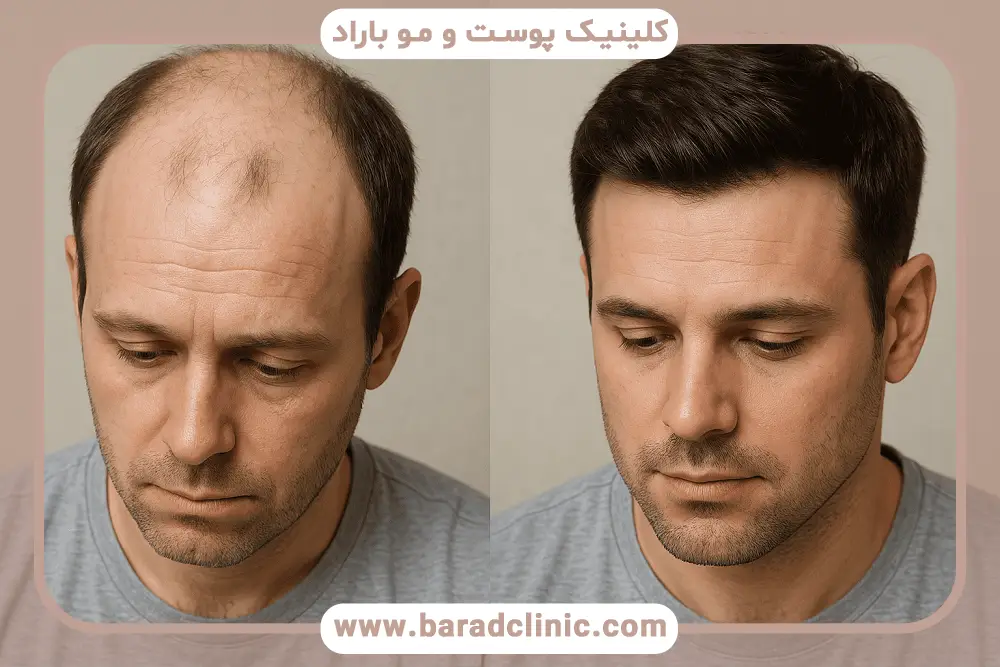 مصرف قرص هیرویت بعد از کاشت مو