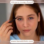 کاشت ابرو دخترانه برای صورت گرد