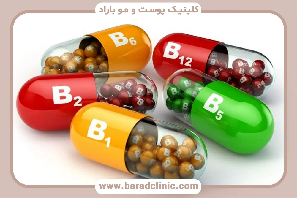 بیوتین مهم‌ترین ویتامین بعد از کاشت مو 