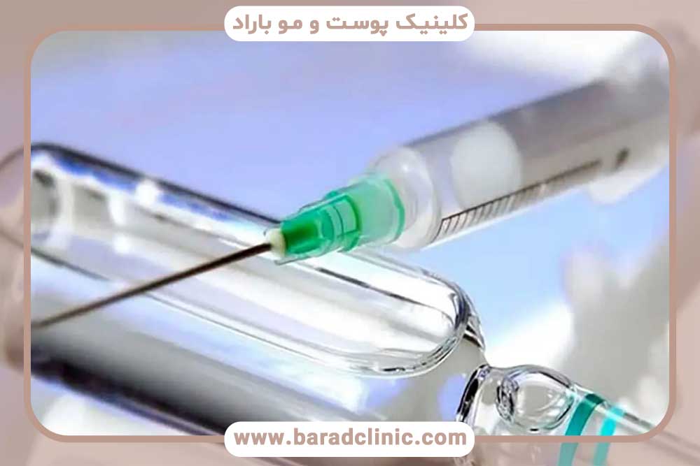 آمپول بیوتین بعد از کاشت ابرو