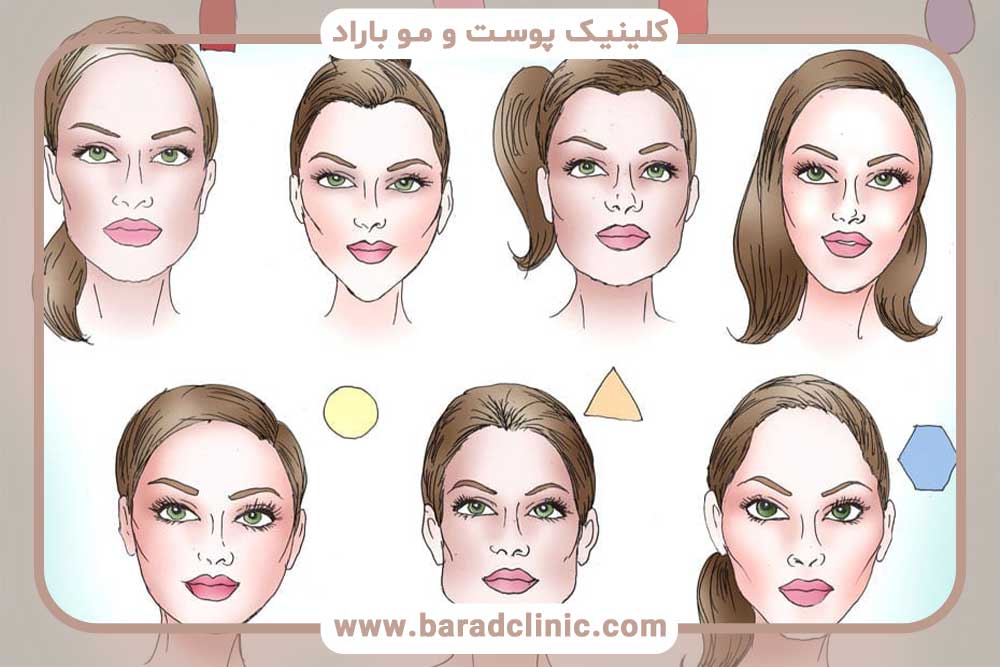 مدل کاشت ابرو