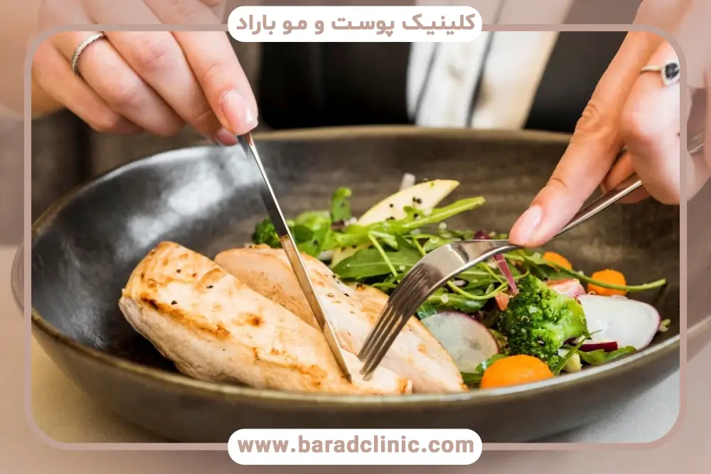 برای لاغری چقدر پروتئین بخوریم؟ اهمیت مصرف پروتئین