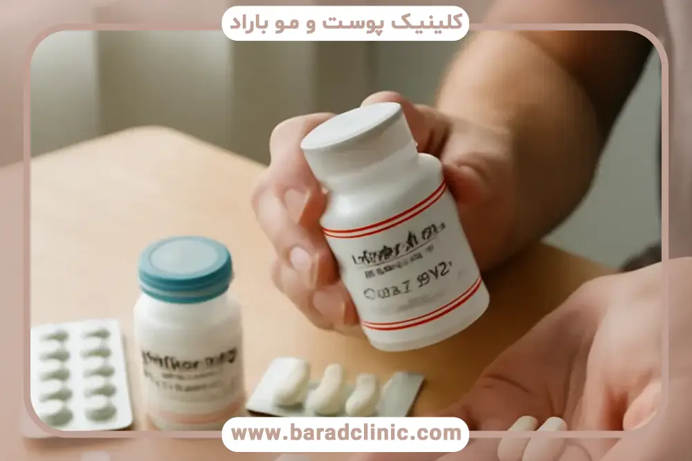 انواع قرص بعد از کاشت مو 