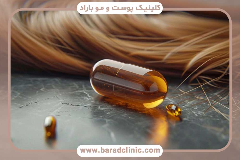 قرص بعد از کاشت ابرو