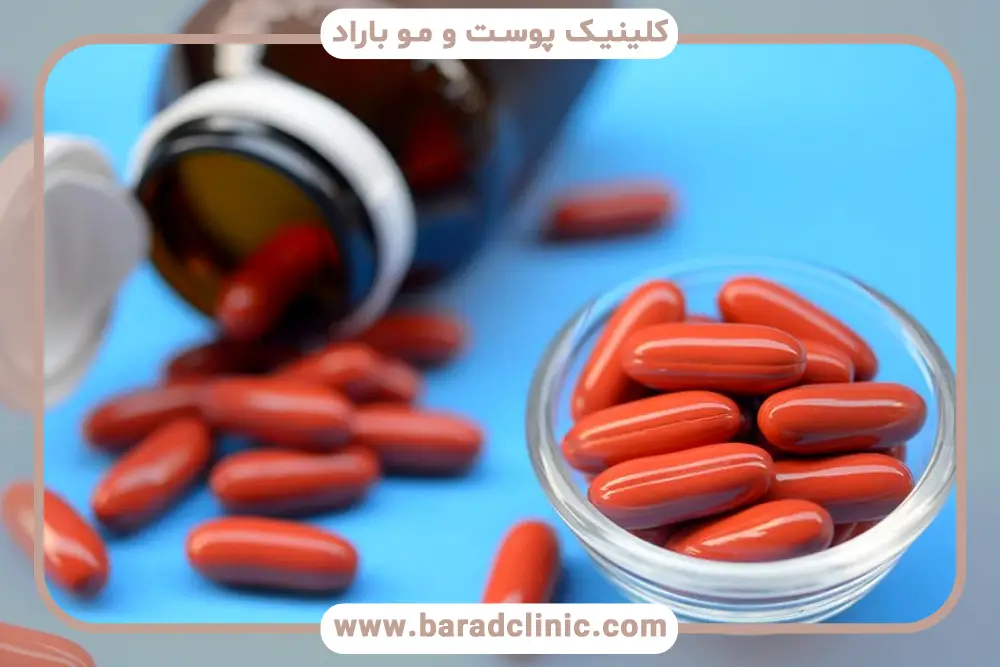 مکمل کراتین بعد از کاشت مو
