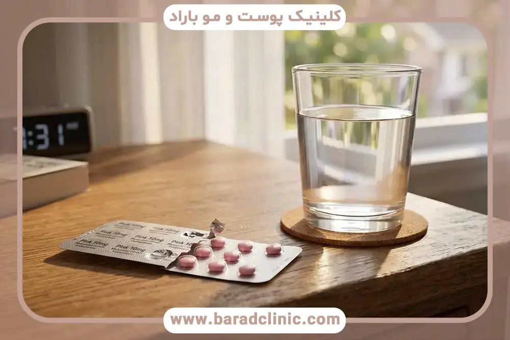 عوارض قرص سرماخوردگی بعد از کاشت مو 