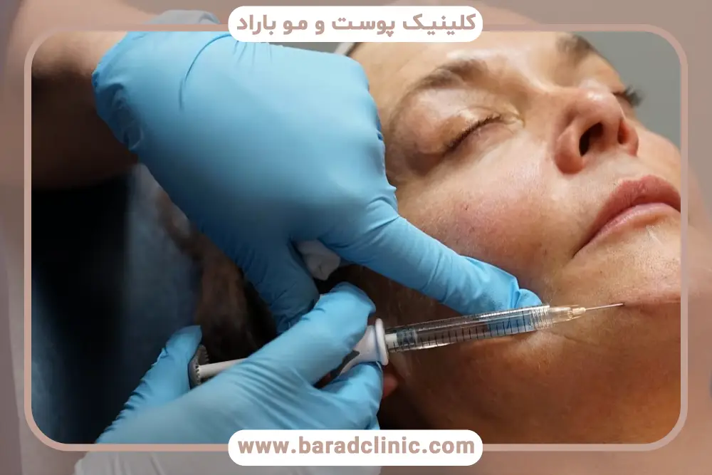 عدم لمس صورت از مراقبت های بعد از بوتاکس صورت