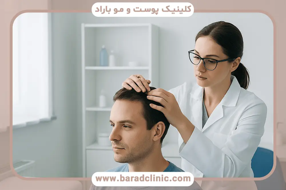 پی آر پی بعد از کاشت مو