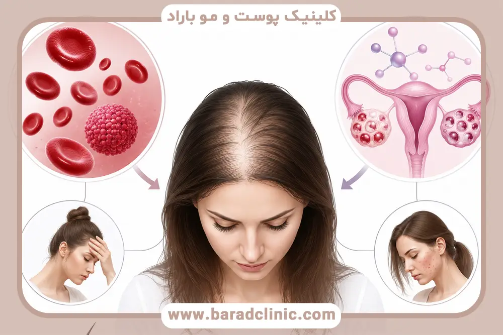 فریتین و ریزش مو